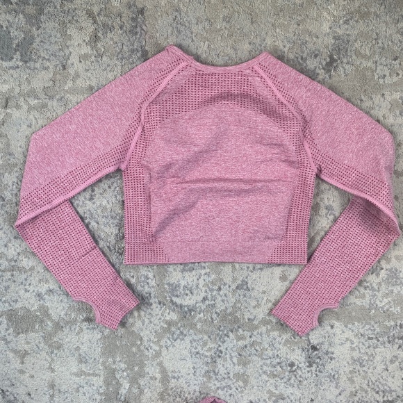 Blush seamless Work Out Yoga Set/ Activewear - Picture 9 of 15